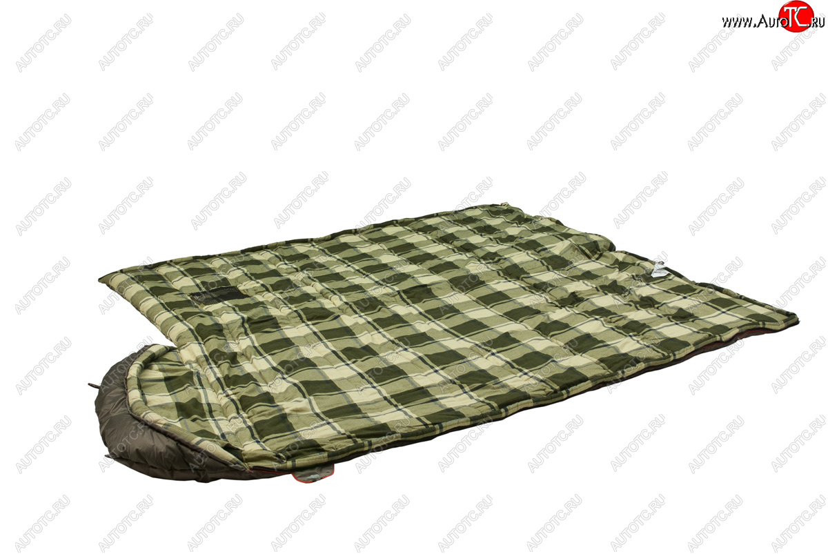 13 999 р. Мешок спальный ALEXIKA SIBERIA Wide Plus (одеяло), 195+35)x100 см(ТК: +5C - 0C), оливковый, правый ALEXIKA 9254.01071  с доставкой в г. Воронеж