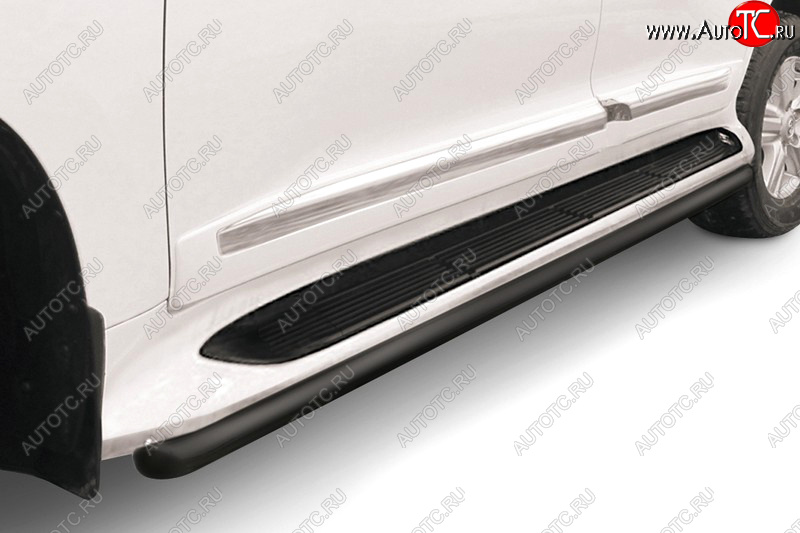 16 749 р. Защита порогов (труба диаметр 57) Arbori  Toyota Land Cruiser  200 (2012-2015) 1-ый рестайлинг  с доставкой в г. Воронеж