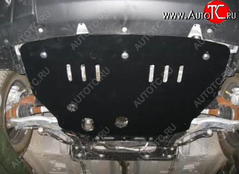 14 549 р. Защита картера двигателя и КПП (кроме V-2,0 HDI) Alfeco  CITROEN Berlingo  M49 (1996-2003) дорестайлинг (Алюминий 4 мм)  с доставкой в г. Воронеж