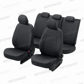 13 649 р. Чехлы на сиденья (экокожа, ЗСиС 40/60) Автопилот Audi A3 8L1 хэтчбэк 3 дв. дорестайлинг (1996-2000) (черный)  с доставкой в г. Воронеж. Увеличить фотографию 5