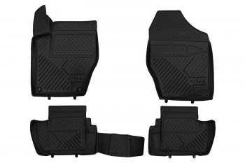 1 999 р. Коврики 3D в салон CITROEN C4L, 2013- 4 шт. (полиуретан)  Ситроен С4 CITROEN c000000186  с доставкой в г. Воронеж. Увеличить фотографию 1