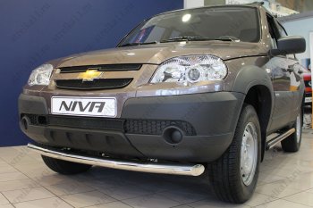 5 349 р. Защитная сетка в бампер (ячейка 3х7 мм, GLCGLS, 3 части) Alfeco Стандарт Лада 2123 (Нива Шевроле) 1 рестайлинг (2009-2020) (Чёрная)  с доставкой в г. Воронеж. Увеличить фотографию 2