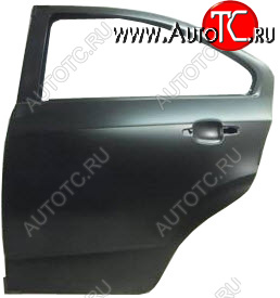 14 999 р. Левая дверь задняя BodyParts Chevrolet Aveo T300 седан (2011-2015) (Неокрашенная)  с доставкой в г. Воронеж