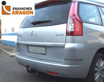 5 249 р. ТСУ для CITROEN C4 Picasso  Grand Picasso 2006-02013, PEUGEOT 5008 2009-2017, PEUGEOT 5008 AdBlue 2010-2017, Тип шара: Горизонтальный, условно-съемны Aragon e1220aa  с доставкой в г. Воронеж. Увеличить фотографию 1