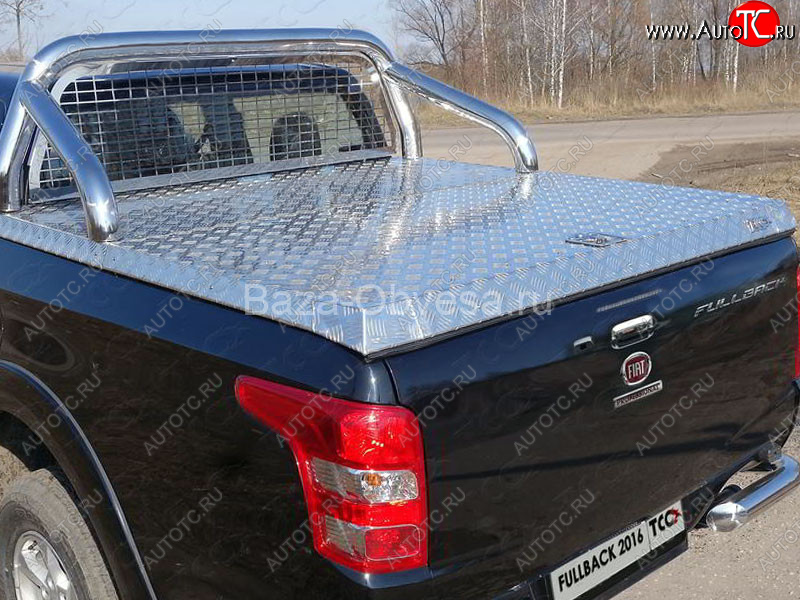 66 999 р. Крышка багажника (алюминий) TCC Fiat Fullback (2016-2018)  с доставкой в г. Воронеж