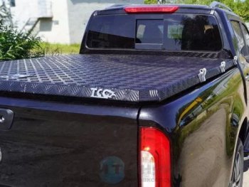 77 999 р. Крышка багажника (алюминий Black) TCC  Fiat Fullback (2016-2018)  с доставкой в г. Воронеж. Увеличить фотографию 2