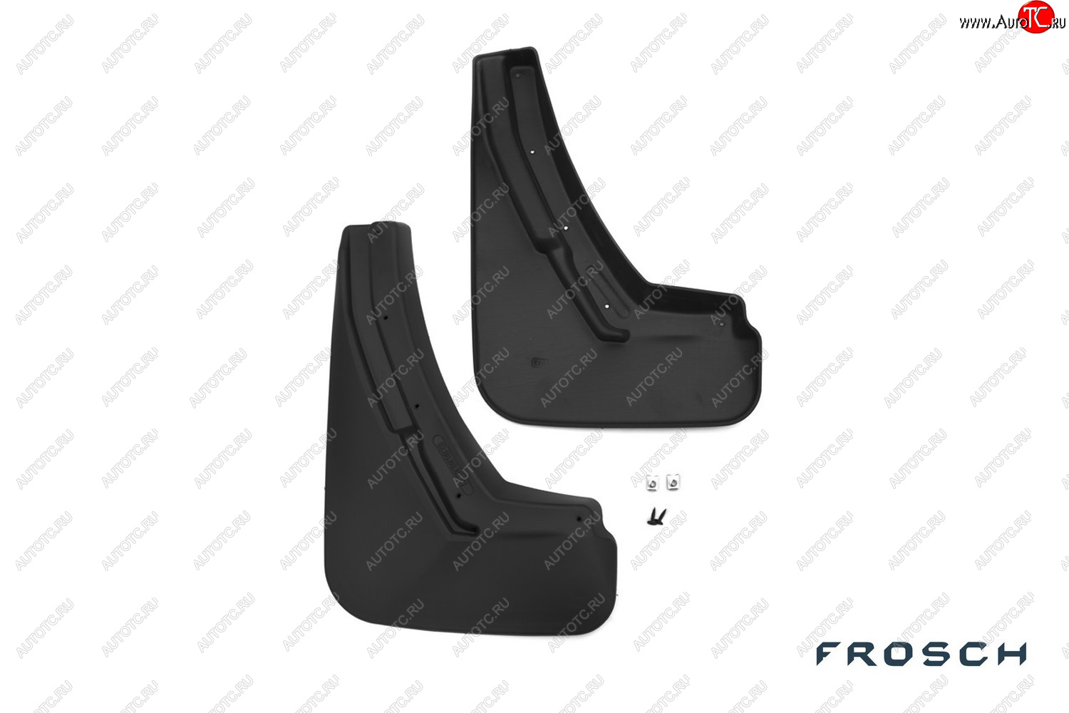 4 799 р. Брызговики задние FROSCH Cadillac Escalade GMTK2 джип 5 дв. короткая база (2015-2020)  с доставкой в г. Воронеж