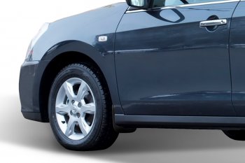 4 799 р. Брызговики передние FROSCH Nissan Almera G15 седан (2012-2019)  с доставкой в г. Воронеж. Увеличить фотографию 2