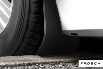 4 799 р. Брызговики передние FROSCH Nissan Almera G15 седан (2012-2019)  с доставкой в г. Воронеж. Увеличить фотографию 3