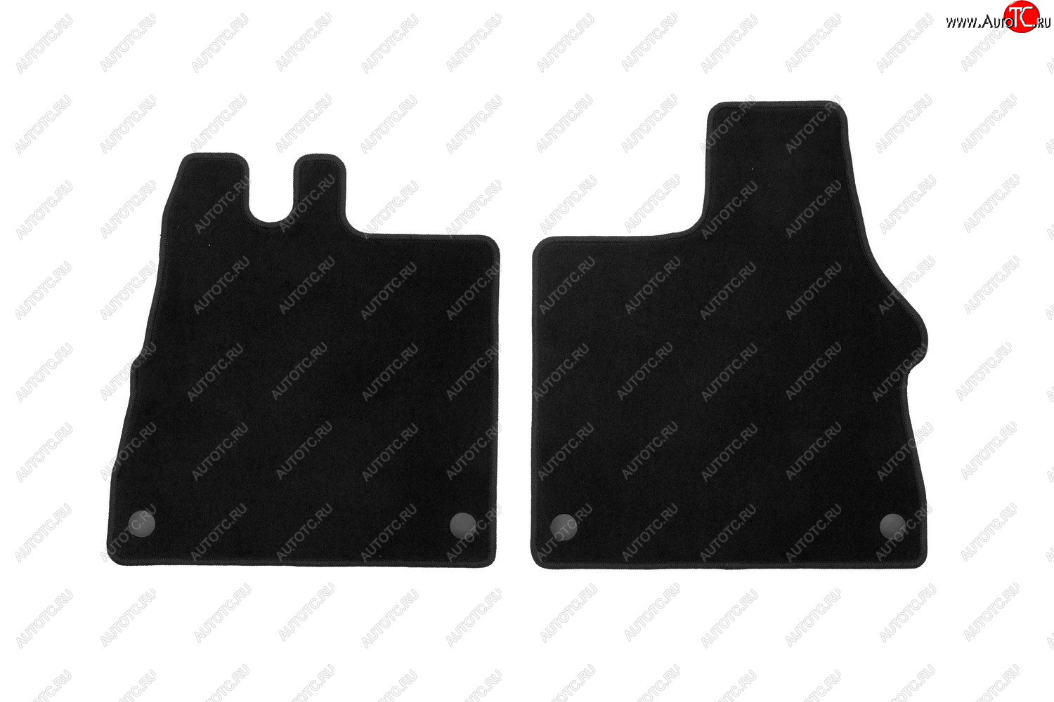 259 р. Комплект ковриков в салон (чёрные, текстиль) Klever Econom Fiat Ducato 250 (2006-2014)  с доставкой в г. Воронеж