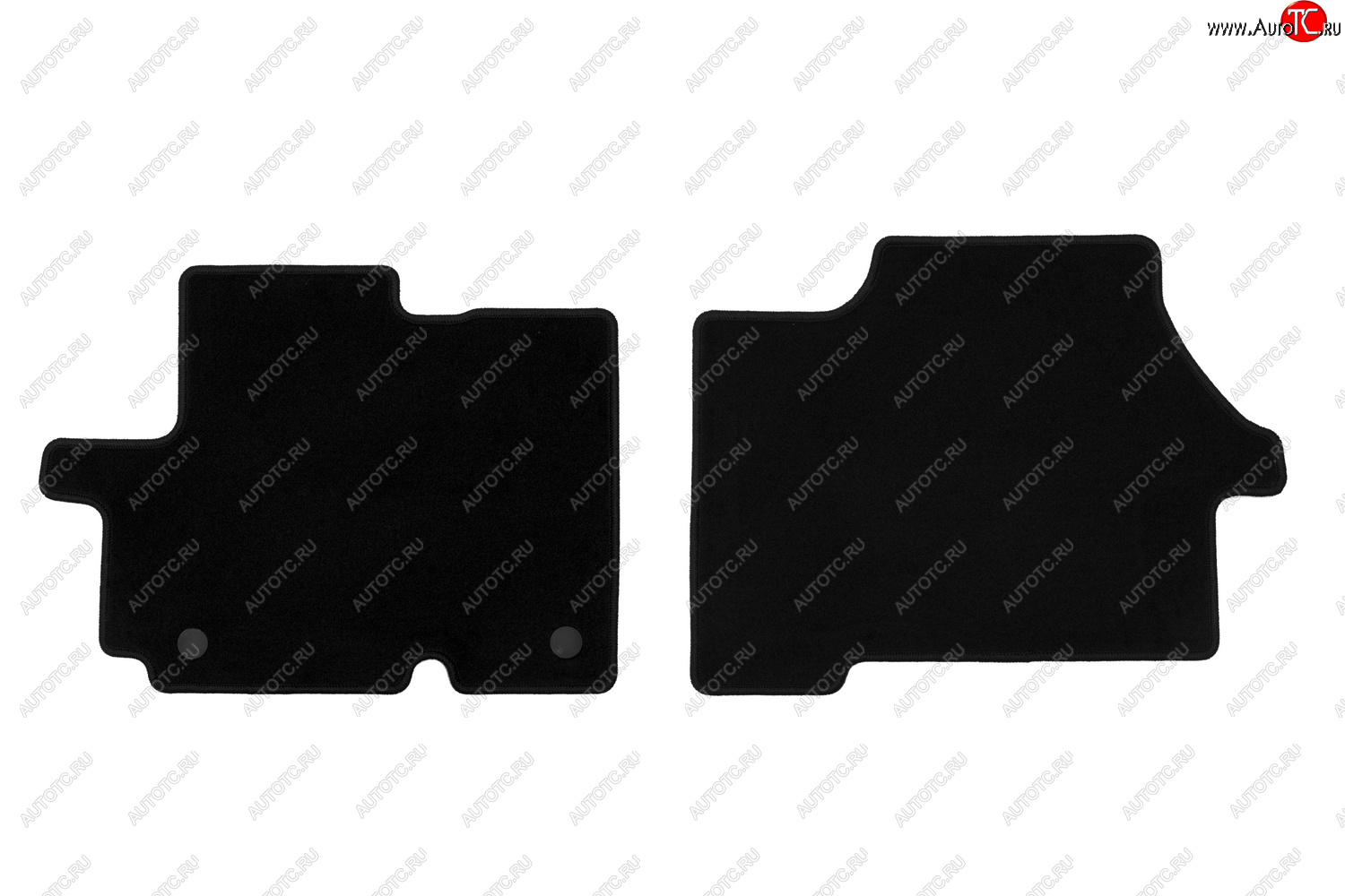 279 р. Комплект ковриков в салон (чёрные, текстиль) Klever Econom Fiat Ducato 290 (2014-2025)  с доставкой в г. Воронеж