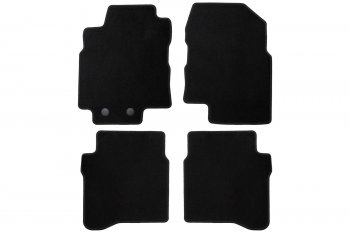 Коврики салона (текстиль) Klever Econom Nissan Primera 3 седан P12 (2001-2008) (Чёрные)