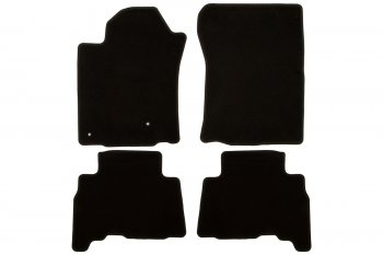 Коврики салона (текстиль) Klever Econom Toyota Land Cruiser Prado J150 дорестайлинг (2009-2013) (Чёрные)