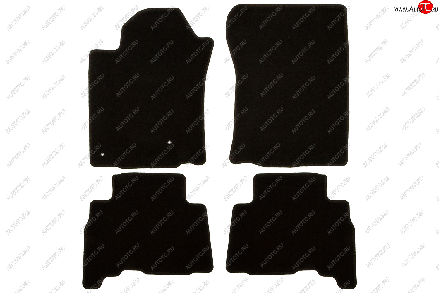 4 849 р. Коврики салона (текстиль) Klever Econom Toyota Land Cruiser Prado J150 дорестайлинг (2009-2013) (Чёрные)  с доставкой в г. Воронеж