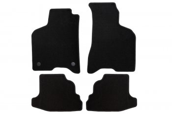 Коврики салона (текстиль) Klever Econom Volkswagen Lupo (1998-2005) (Чёрные)