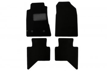 349 р. Коврики в салон Klever Standard ISUZU D-Max 2012-2018, 2019-, пикап, 4 шт. (текстиль)  Исузу Д-макс Klever klever02210101210kh  с доставкой в г. Воронеж. Увеличить фотографию 1