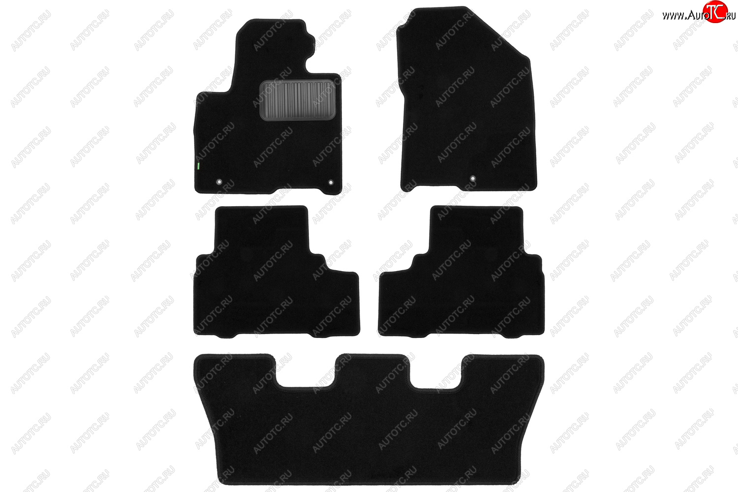 6 949 р. Комплект ковриков в салон (чёрные, текстиль) Klever Standard  KIA Sorento  UM/Prime (2014-2020) дорестайлинг, рестайлинг  с доставкой в г. Воронеж