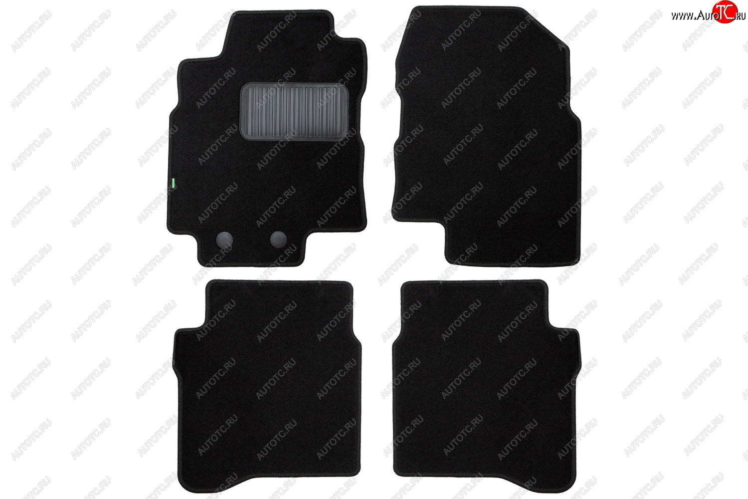 2 989 р. Комплект ковриков в салон (АКПП, чёрные, текстиль) Klever Standard Nissan Primera 3 седан P12 (2001-2008)  с доставкой в г. Воронеж