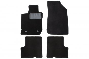 Комплект ковриков в салон (2WD, чёрные, текстиль) Klever Standard Renault Duster  HS (2010-2015) дорестайлинг