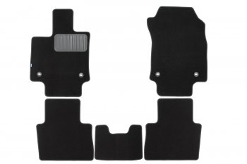 Коврики салона (текстиль) Klever Premium Lexus NX350  AZ20 - NX450h Plus  AZ20 (Чёрные)