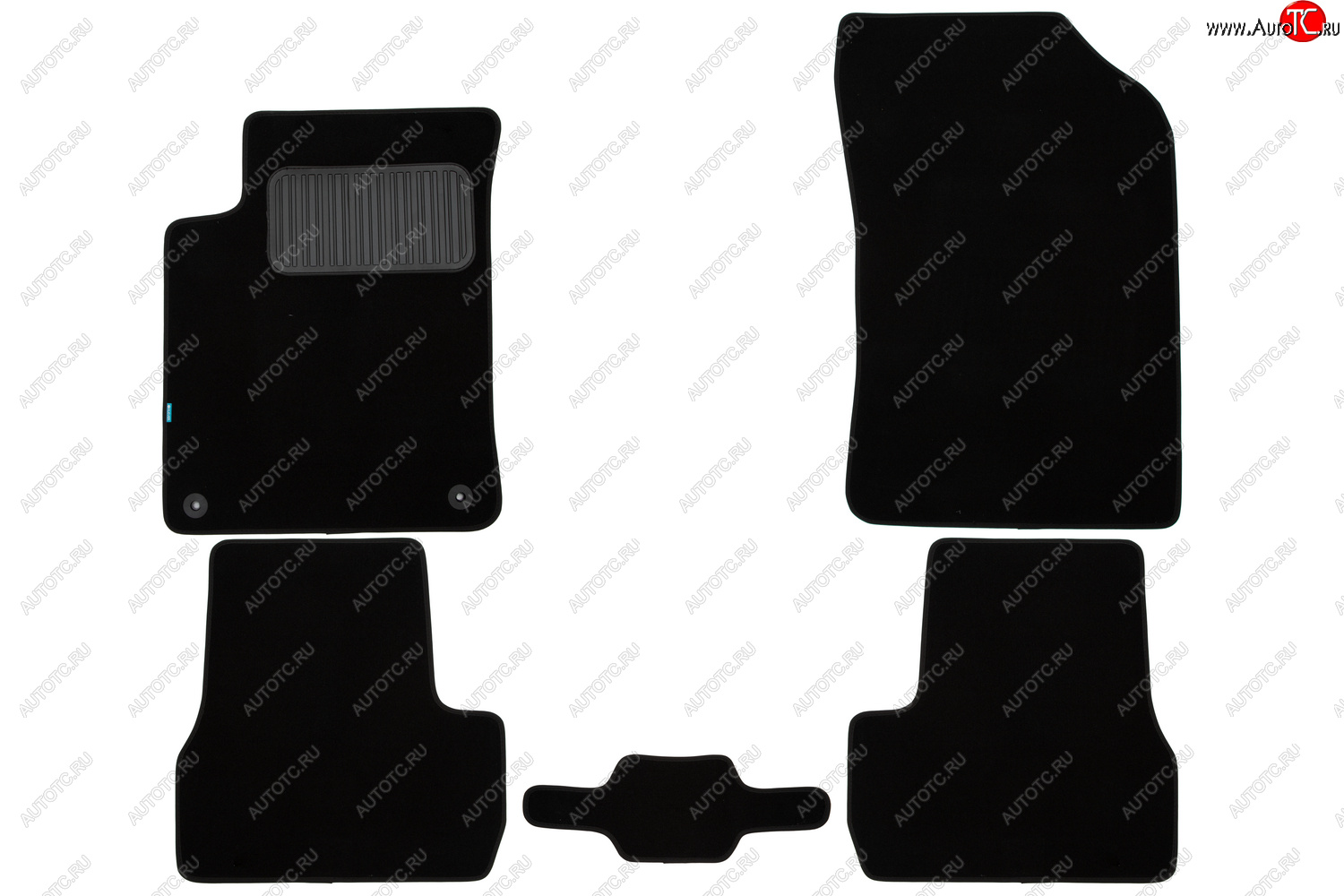 429 р. Коврики в салон Klever Premium CITROEN C3 2009-2013, 2013-2016, хб., 5 шт. (текстиль)  Ситроен С3 Klever klever03101922110kh  с доставкой в г. Воронеж