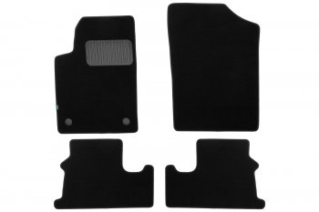 479 р. Коврики в салон Klever Premium CITROEN Berlingo First 1996-2002, 2002-2012, мв., 4 шт. (текстиль)   Klever klever03102122110kh  с доставкой в г. Воронеж. Увеличить фотографию 1