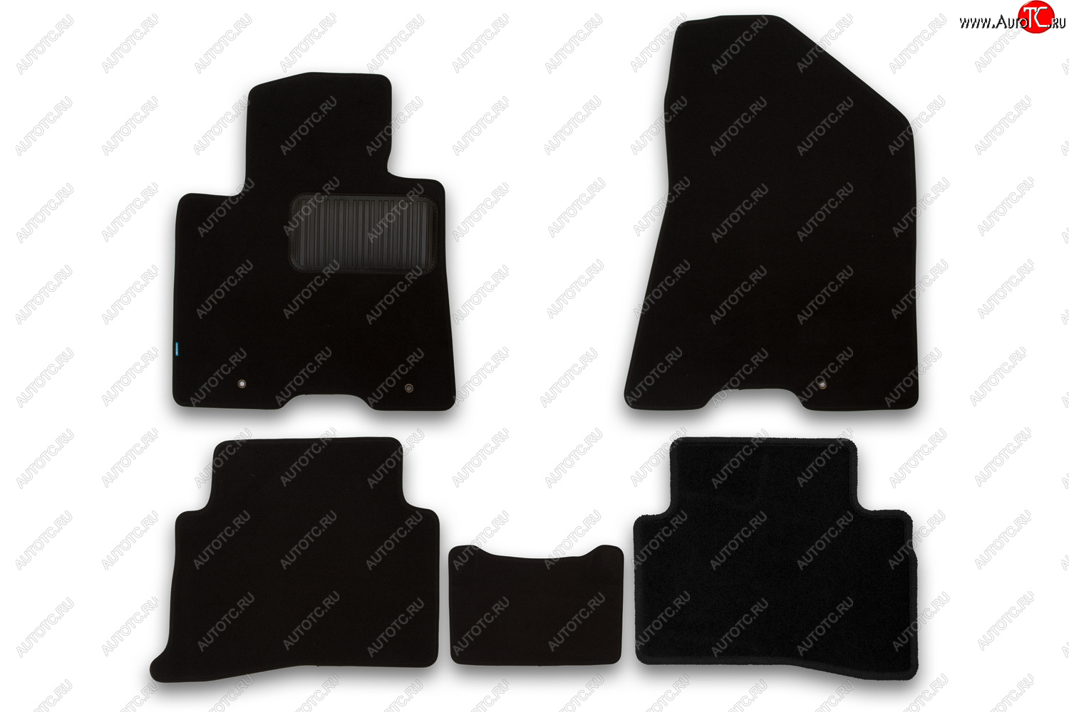 9 549 р. Коврики в салон Klever Premium HYUNDAI Tucson 2015-2018, 2018-2021 кросс., 5 шт. (текстиль)  Хендай Туксон Klever klever03205822110kh  с доставкой в г. Воронеж