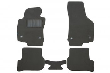 Коврики салона (текстиль) Klever Premium Seat Leon  1P хэтчбэк 5 дв. (2005-2013) дорестайлинг, рестайлинг (Чёрные)