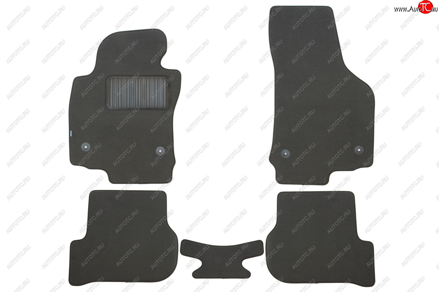 9 549 р. Коврики салона (текстиль) Klever Premium  Seat Leon  1P хэтчбэк 5 дв. (2005-2013) дорестайлинг, рестайлинг (Чёрные)  с доставкой в г. Воронеж