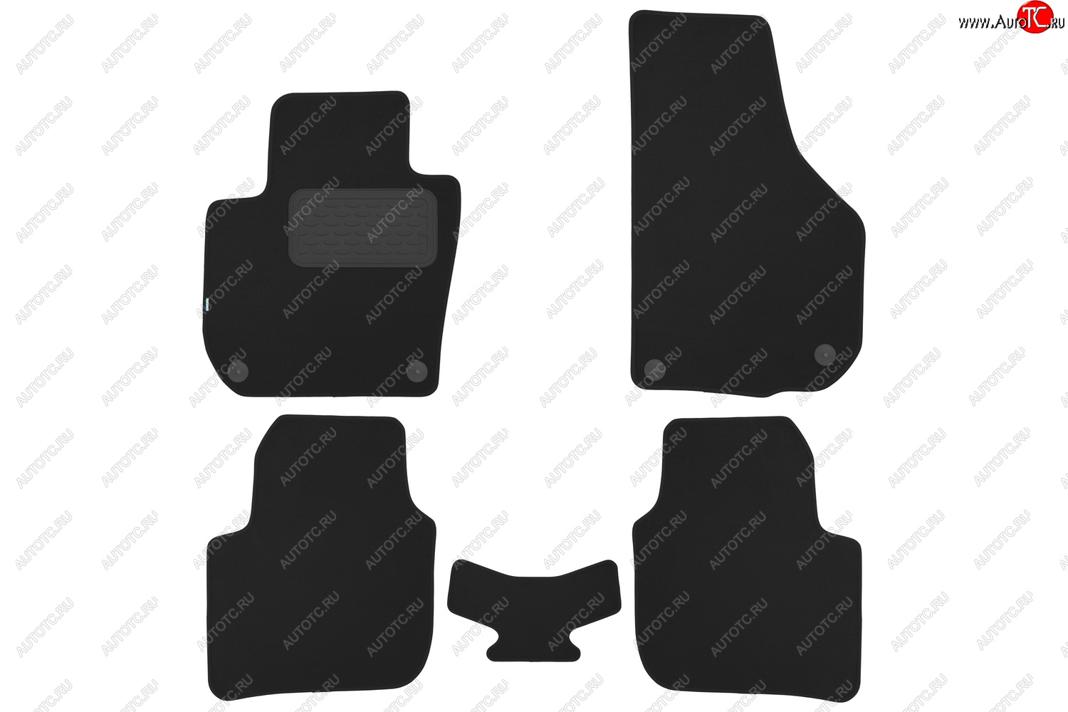 9 549 р. Коврики в салон Klever Premium SKODA Superb АКПП 2008-2013, 2013-2015, сед., 5 шт. (текстиль)  Шкода Суперб Klever klever03451122110kh  с доставкой в г. Воронеж