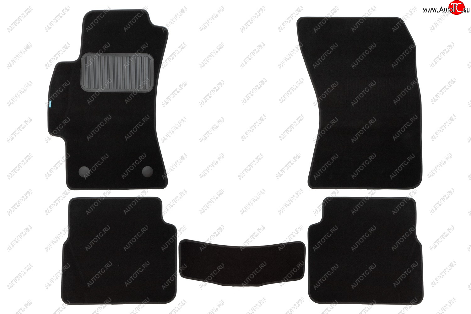 2 599 р. Коврики в салон подходят для Klever Premium SUBARU Impreza 2011-2015, 2015-2016, хб., 5 шт. (текстиль)  Субару Импреза Klever klever03461322110kh  с доставкой в г. Воронеж