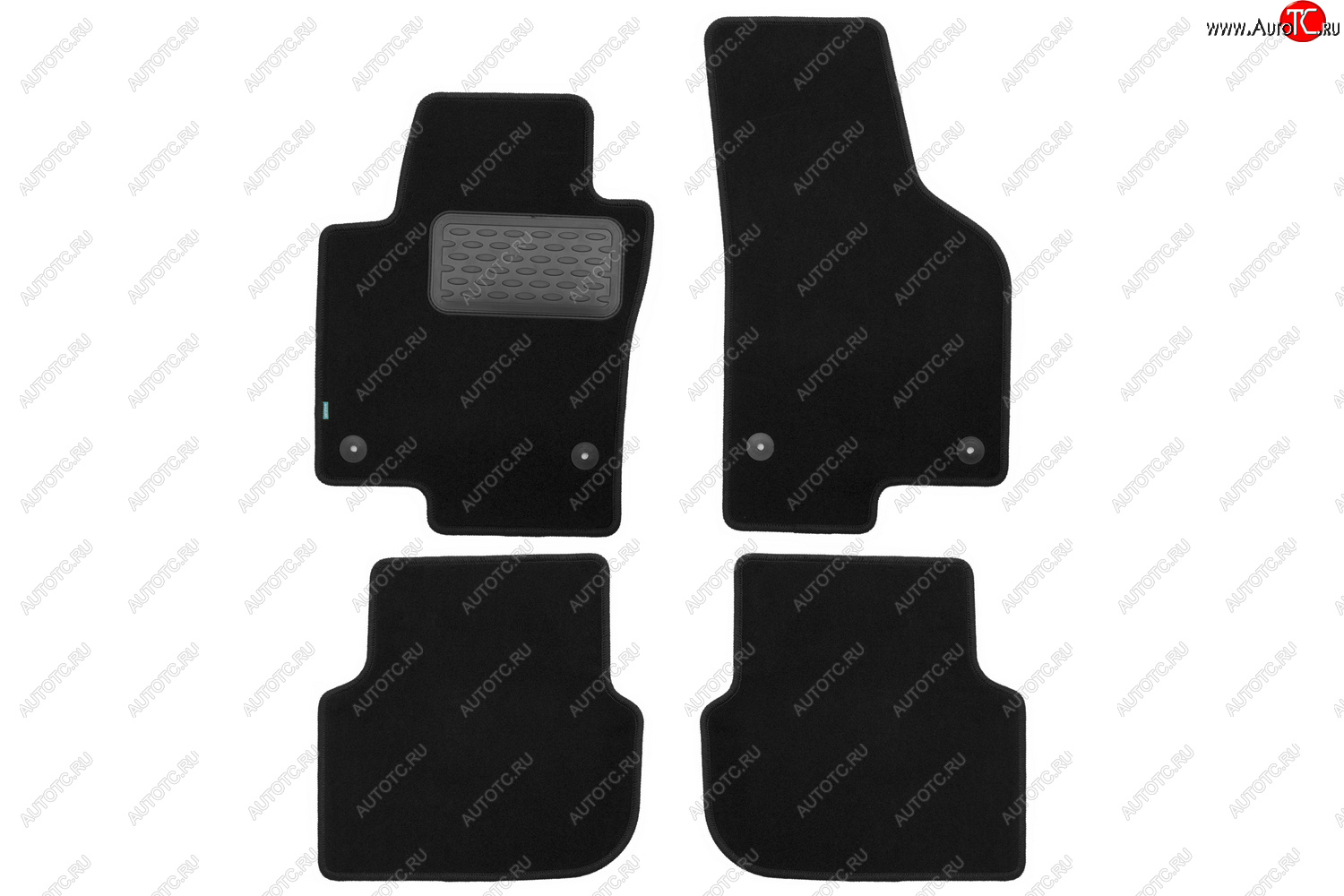 449 р. Коврики в салон Klever Premium VOLKSWAGEN Jetta V АКПП 2010-2015, 2014-2018, сед., 5 шт. (текстиль)  Klever klever03511422110kh  с доставкой в г. Воронеж