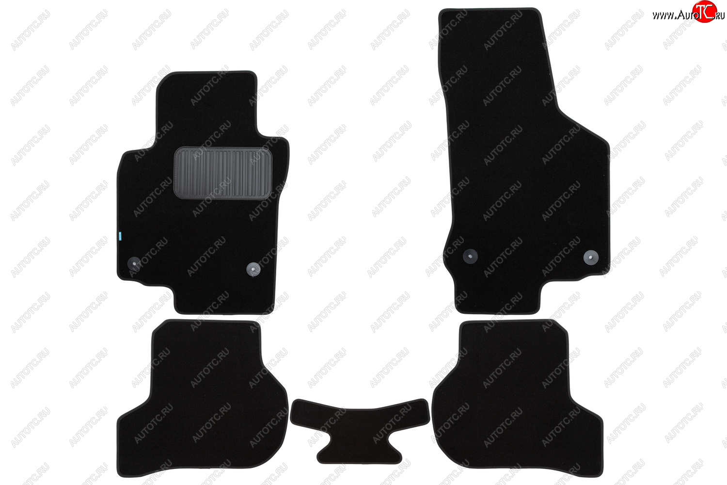 8 999 р. Коврики в салон Klever Premium VOLKSWAGEN Golf GTI 3D 2008-2012, хб., 5 шт. (текстиль)  Фольксваген Гольф Klever klever03513522110kh  с доставкой в г. Воронеж
