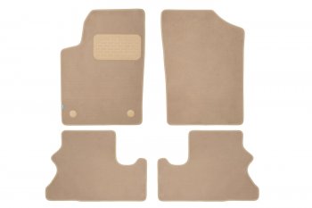 469 р. Коврики в салон Klever Premium CITROEN Berlingo First 1996-2002, 2002-2012, мв., 4 шт. (текстиль, бе Klever klever04102122112kh  с доставкой в г. Воронеж. Увеличить фотографию 1