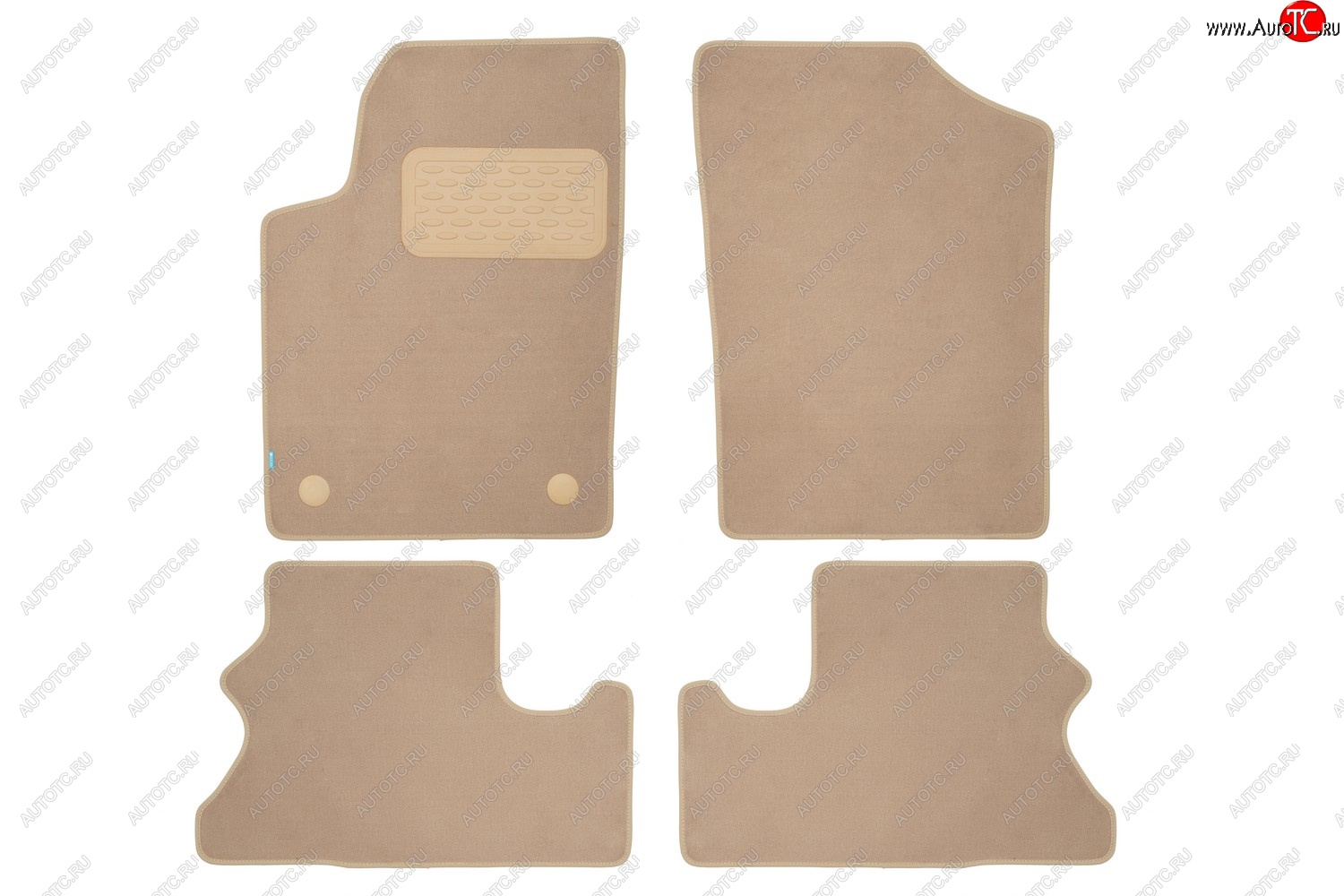 469 р. Коврики в салон Klever Premium CITROEN Berlingo First 1996-2002, 2002-2012, мв., 4 шт. (текстиль, бе Klever klever04102122112kh  с доставкой в г. Воронеж