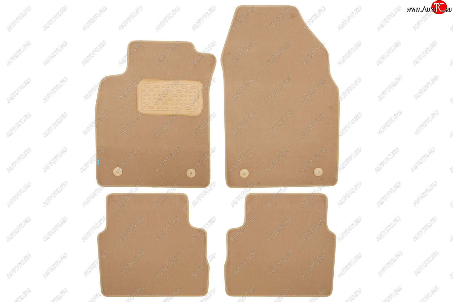 439 р. Коврики в салон Klever Premium OPEL Vectra C АКПП 2002-2005, 2005-2008, сед., 4 шт. (текстиль, бежев Klever klever04370422112kh  с доставкой в г. Воронеж