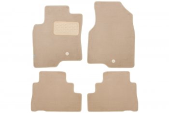 Коврики салона (текстиль) Klever Premium Opel Antara (2006-2010) (Бежевые)