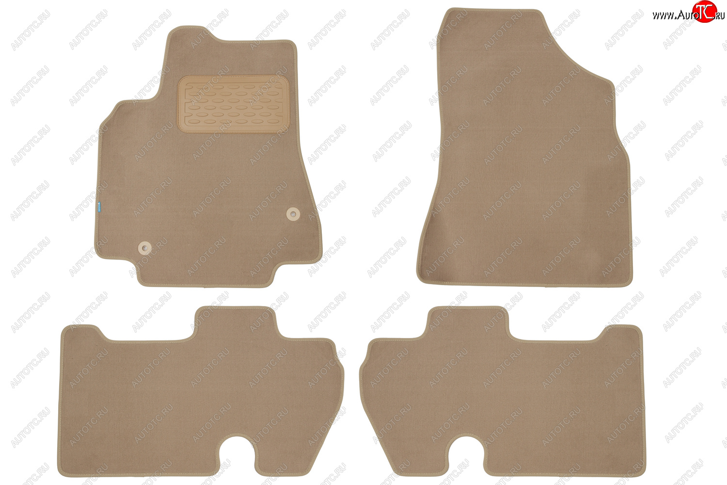 449 р. Коврики в салон Klever Premium PEUGEOT Partner Tepee VP 2008-2012, 2012-2015, 2015-2018, мв., 4 шт.  Klever klever04380922112kh  с доставкой в г. Воронеж