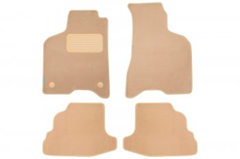 Коврики салона (текстиль) Klever Premium Volkswagen Lupo (1998-2005) (Бежевые)