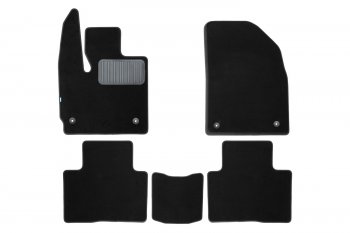 4 899 р. Коврики в салон Klever Premium, подходят для EXEED TXL M32FL, 2021-, 5 шт. (текстиль)  Эксид ТХЛ Klever klever0510600322110kh  с доставкой в г. Воронеж. Увеличить фотографию 1
