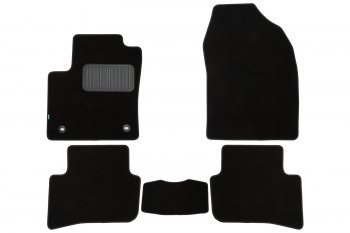 469 р. Коврики в салон Klever Premium TOYOTA C-HR 4WD 2016-2019, 2019-, кросс., 5 шт. (текстиль)  Тойота С Klever kvr03.048.101.22110kh  с доставкой в г. Воронеж. Увеличить фотографию 1