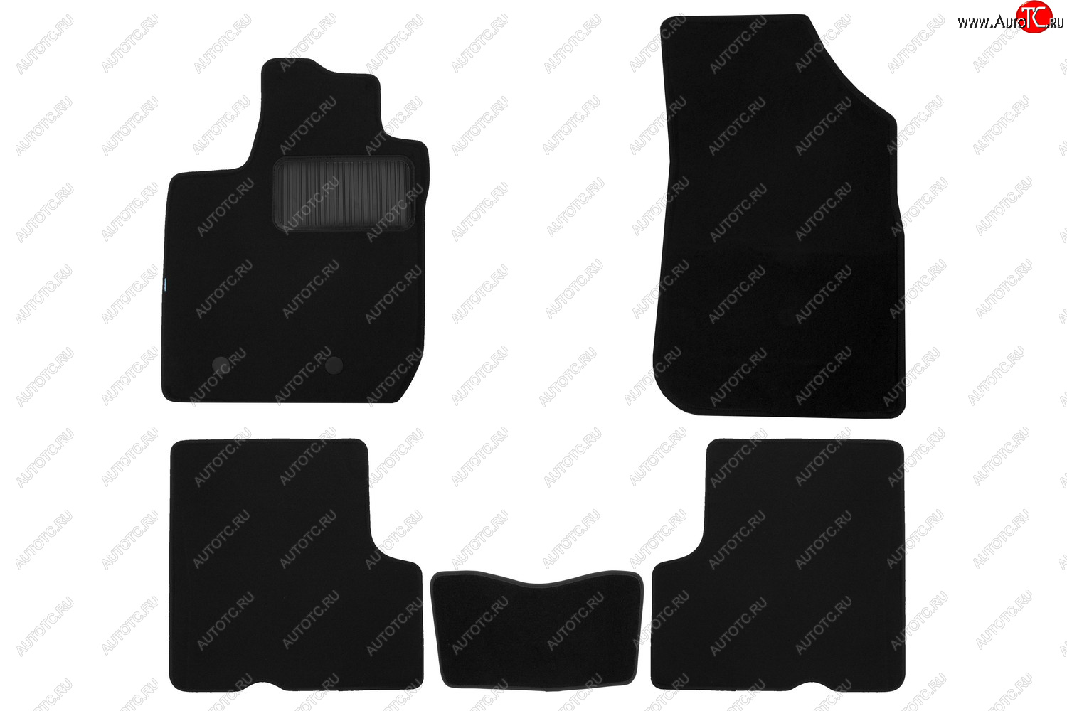 9 549 р. Коврики в салон Klever Premium RENAULT Duster 2021-, кросс., 5 шт. (текстиль)  Рено Дастер Klever kvr05.041.052.22110kh  с доставкой в г. Воронеж