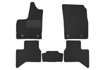 9 549 р. Коврики в салон Klever Premium TOYOTA Land Cruiser 300, 2021-, кросс., 5 шт. (текстиль)  Тойота Ленд крузер Klever kvr05.048.106.22110kh  с доставкой в г. Воронеж. Увеличить фотографию 1