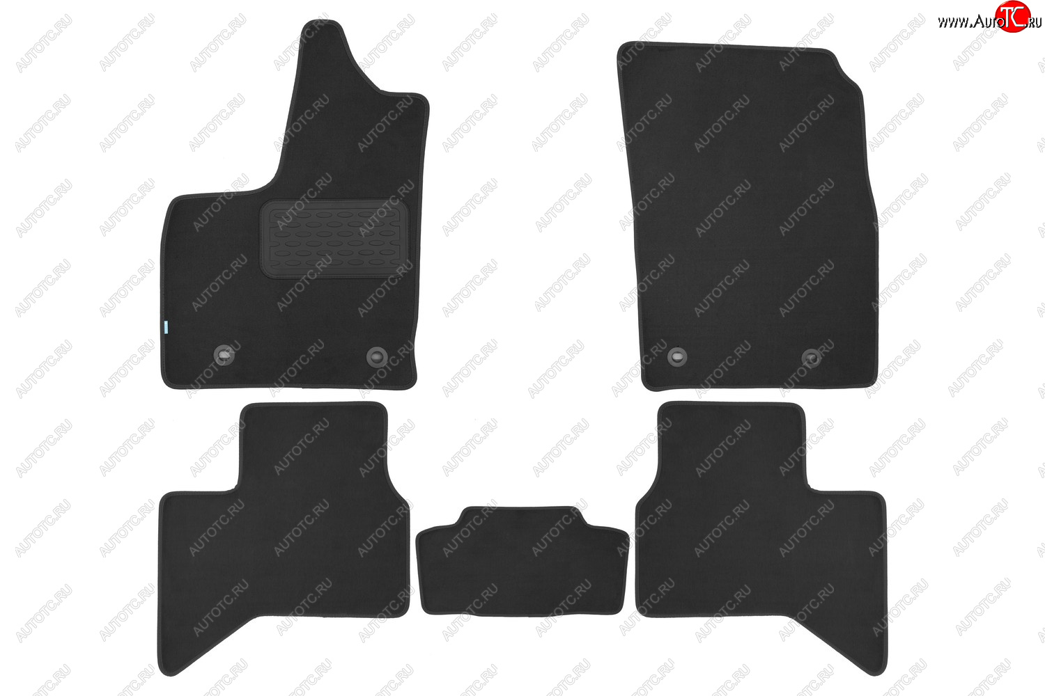 9 549 р. Коврики в салон Klever Premium TOYOTA Land Cruiser 300, 2021-, кросс., 5 шт. (текстиль)  Тойота Ленд крузер Klever kvr05.048.106.22110kh  с доставкой в г. Воронеж