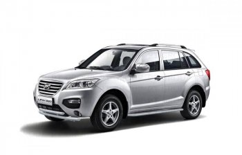 Защита порогов с алюм. площадкой 51мм ИСКРА (ППК) LIFAN X60 2012- Lifan X60 дорестайлинг (2011-2015)