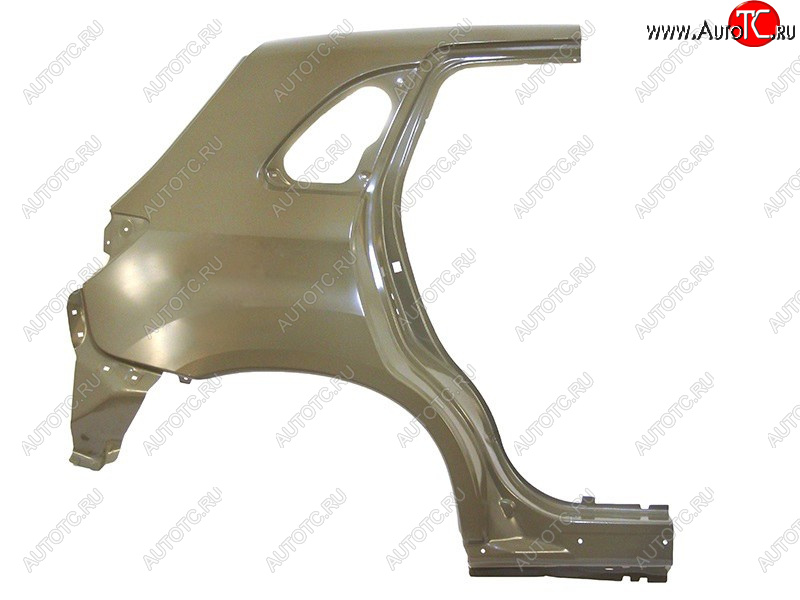 13 899 р. Правое крыло заднее BodyParts Mitsubishi ASX дорестайлинг (2010-2012) (Неокрашенное)  с доставкой в г. Воронеж