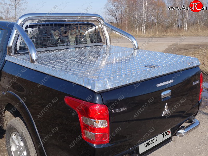 66 999 р. Крышка багажника (алюминий) TCC  Mitsubishi L200  5 KK,KL (2015-2019) дорестайлинг  с доставкой в г. Воронеж