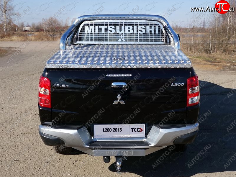 69 299 р. Крышка багажника (алюминий) TCC  Mitsubishi L200  5 KK,KL (2018-2022) рестайлинг  с доставкой в г. Воронеж