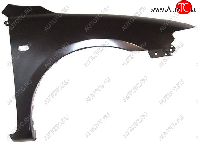 3 699 р. Правое крыло переднее (с отверстием под повторитель поворота, Тайвань) BodyParts Mazda 6 GG, GY универсал рестайлинг (2005-2008) (Неокрашенное)  с доставкой в г. Воронеж