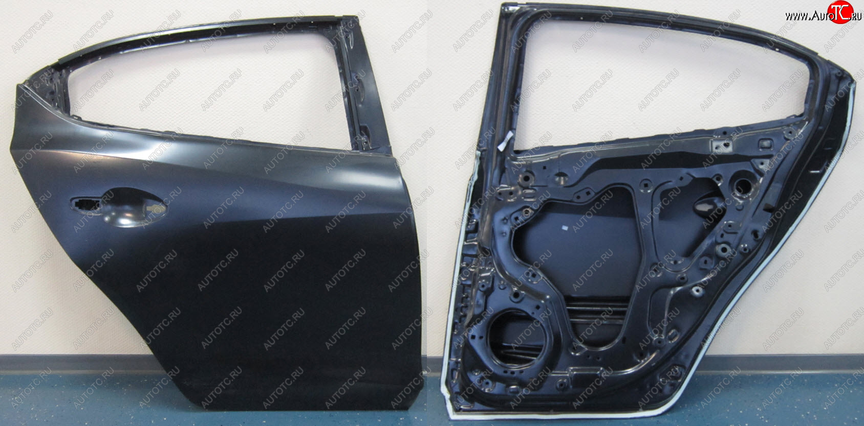 14 399 р. Правая задняя дверь BodyParts Mazda 3/Axela BM дорестайлинг седан (2013-2016) (Неокрашенная)  с доставкой в г. Воронеж